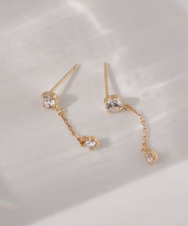 【ミミの10金コレクション】数量限定ダイヤピアス 20