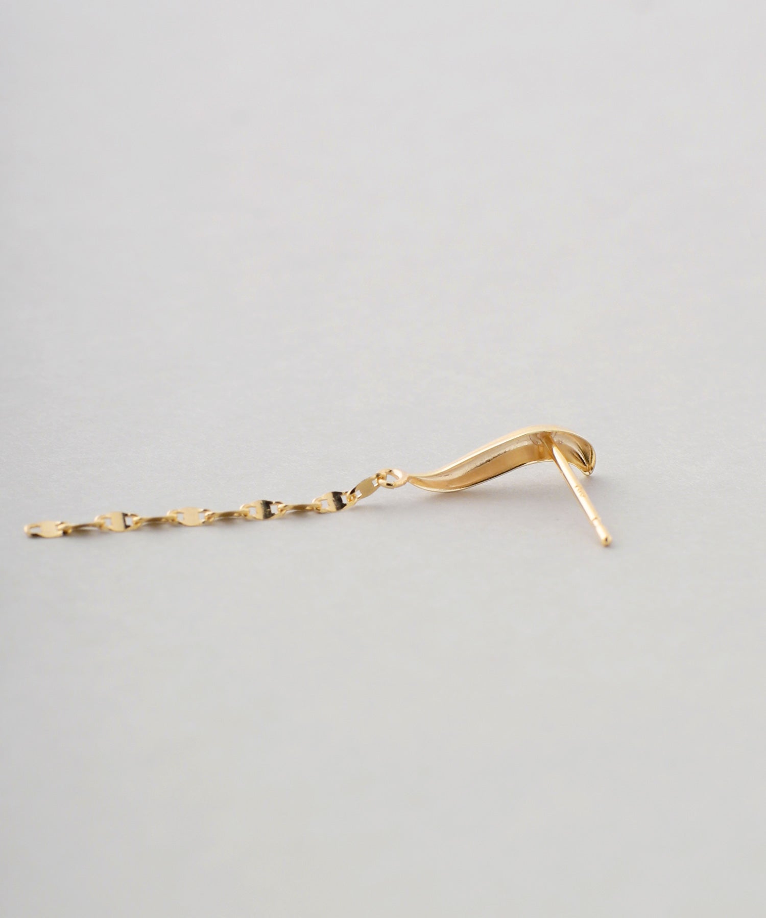 あーみんっ mimi33】チェーンピアス[K10][Basic]｜アネモネ・シエナロゼ・ミミサン