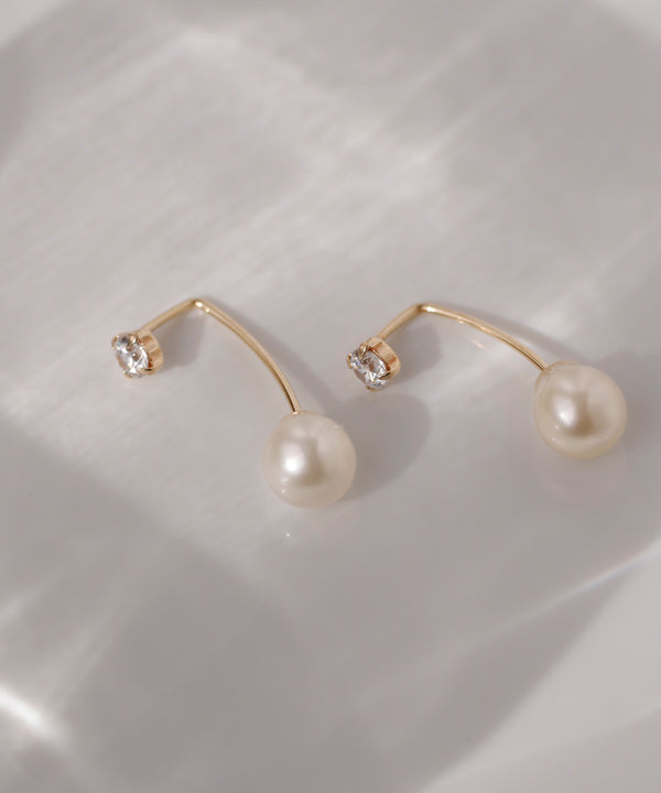 【ミミの10金コレクション】数量限定ダイヤピアス 25