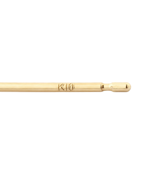 パール×フラワーピアス[K10][Basic]