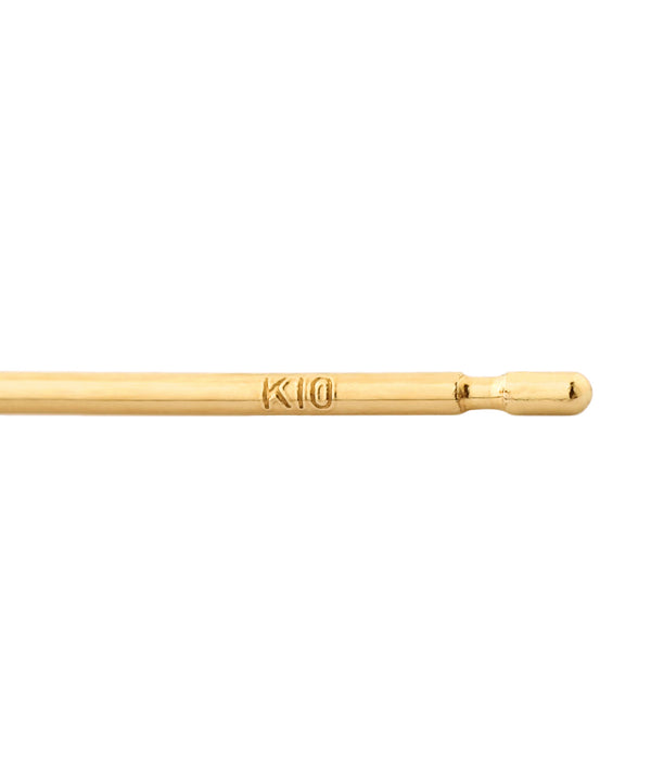 淡水パールピアス[K10][Basic]