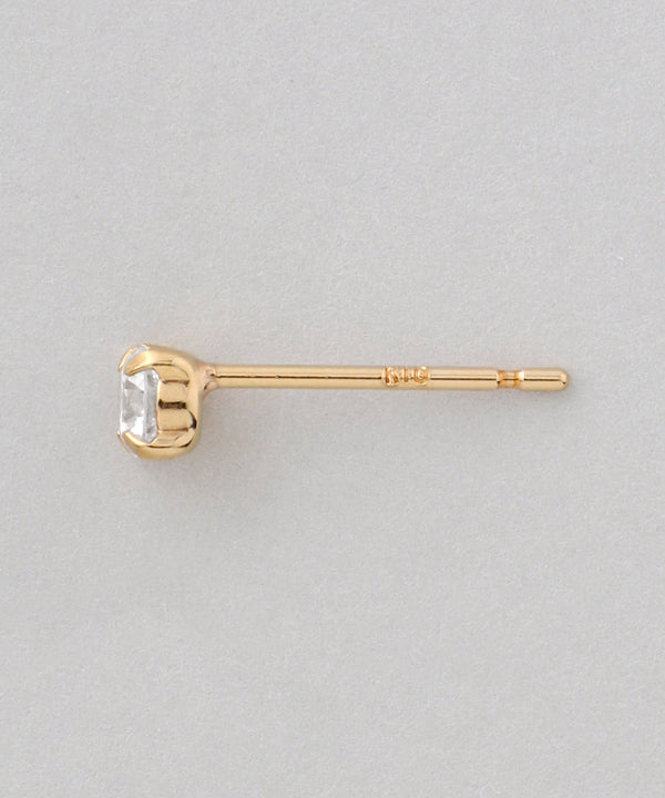 ビジューアシメピアス[K10][Basic]
