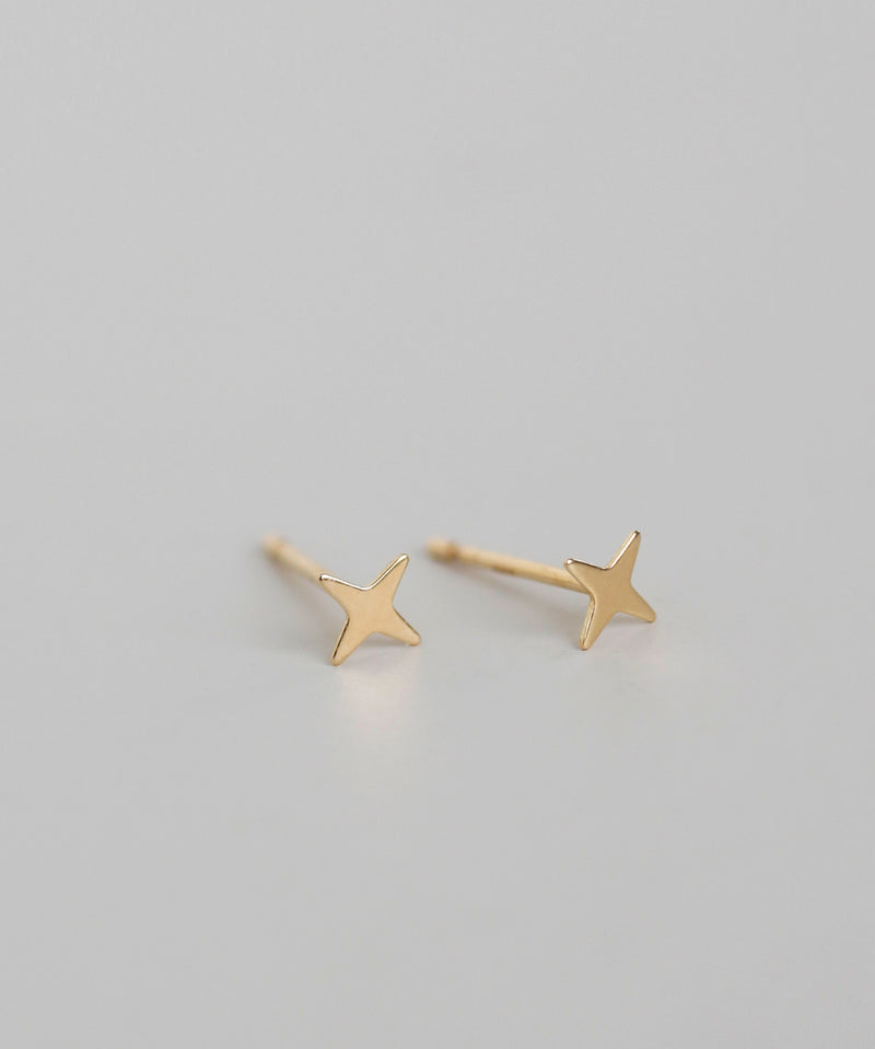 Star earrings [K10][Basic]