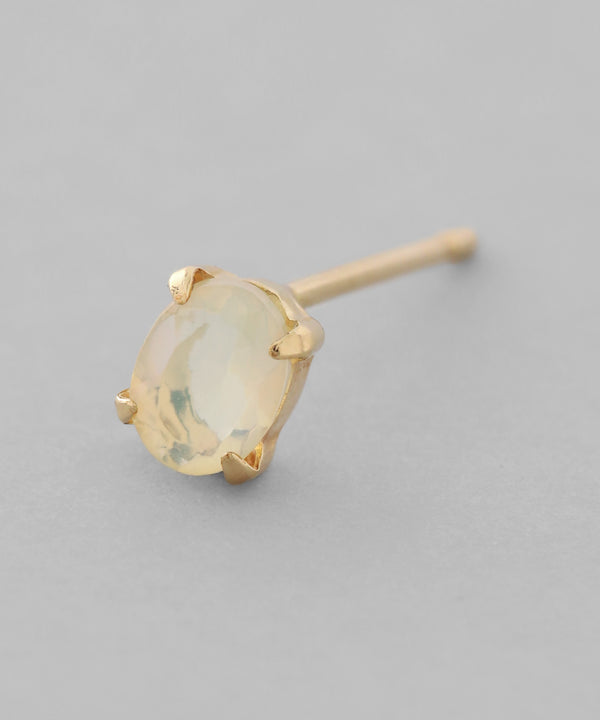 オパールピアス[K10][Basic]