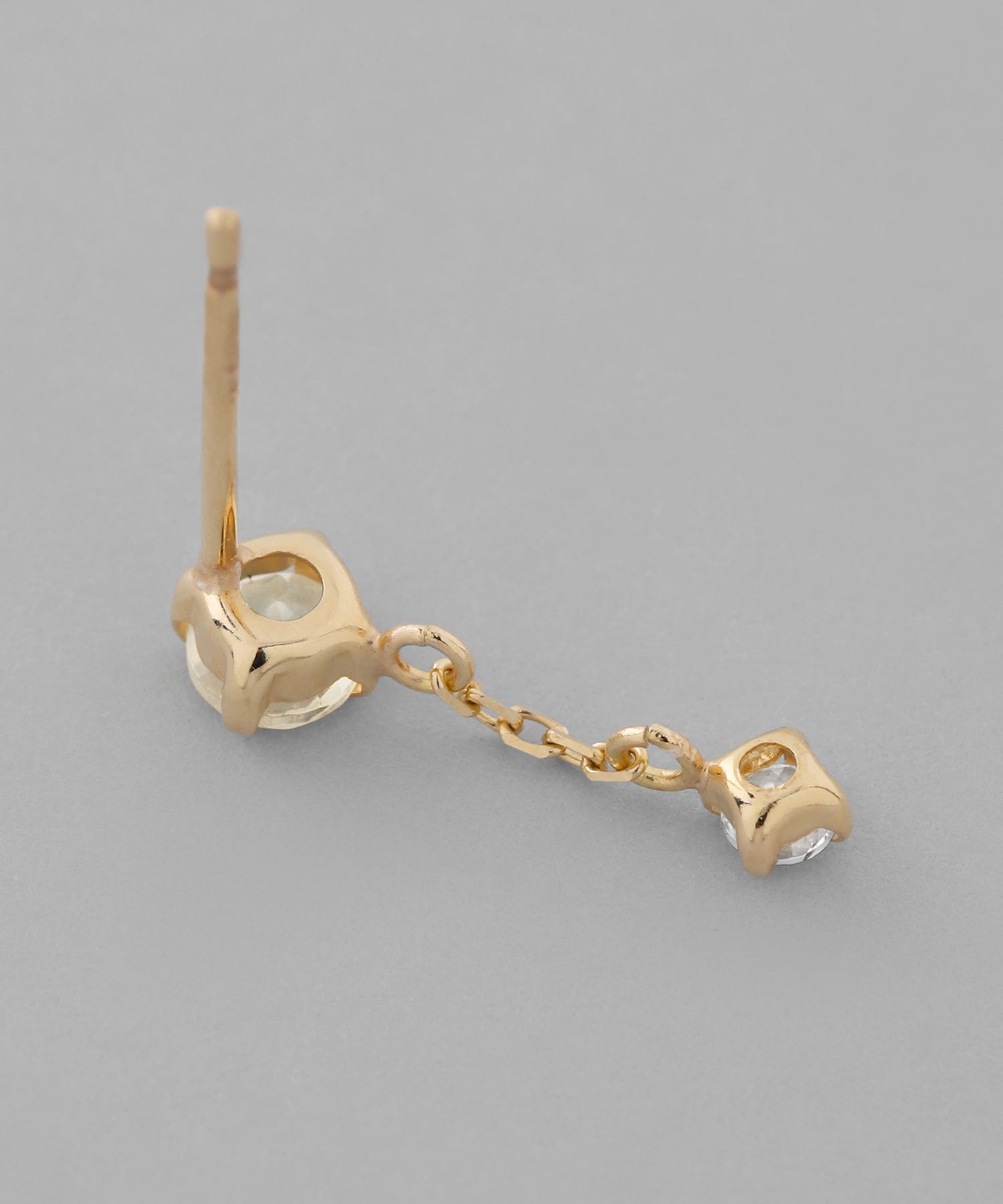 mimi33】オパール×ビジューピアス[K10][Basic]｜アネモネ・シエナロゼ