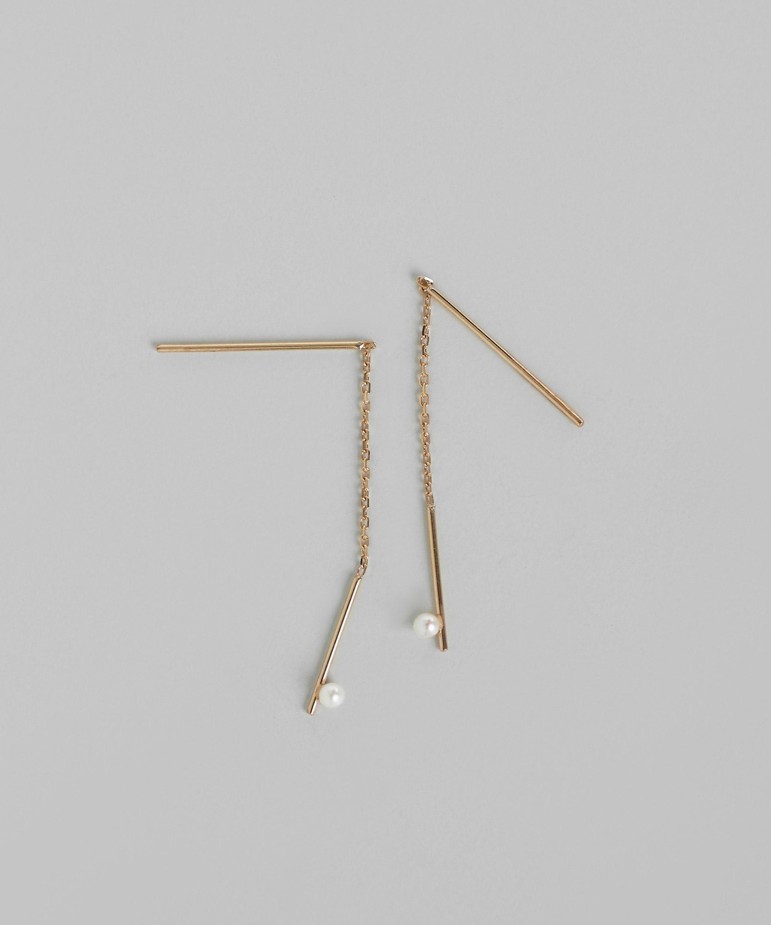 K10yG淡水パールアメリカンピアス K10 淡水パールアメリカンピアス（ピアス） | OPAQUE.CLIP