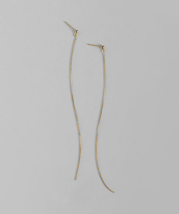 ベネチアンチェーンピアス[K10][Basic]