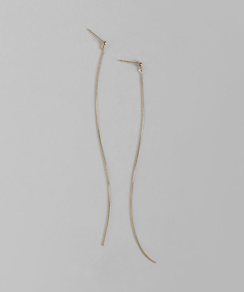 ベネチアンチェーンピアス[K10][Basic]