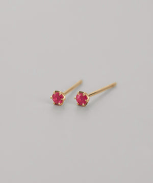 Natural stone earrings [K10][Basic]