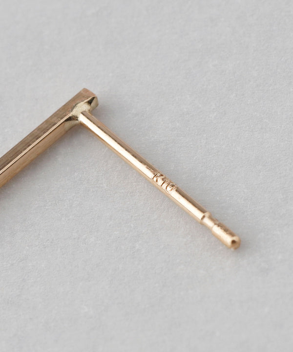 ビジュー×バーピアス[Basic][K10]