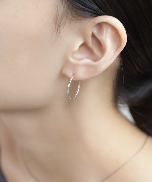 ラインフープピアス[silver925]