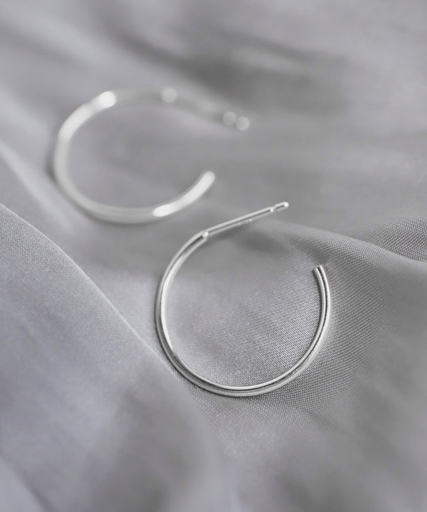 ラインフープピアス[silver925]