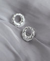 デザインサークルピアス[silver925]