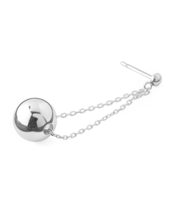 スフィア×チェーンピアス[silver925]