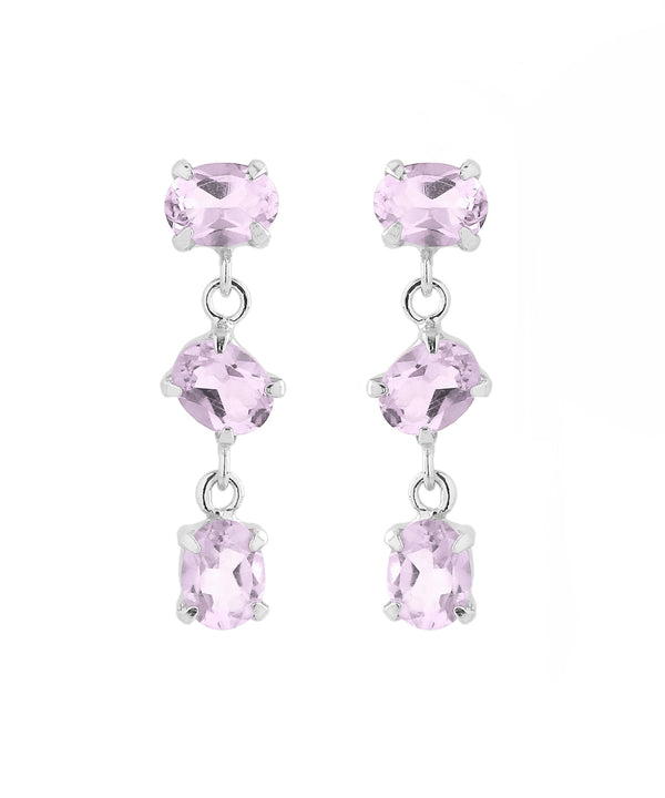 天然石耳環[銀925][基本款]