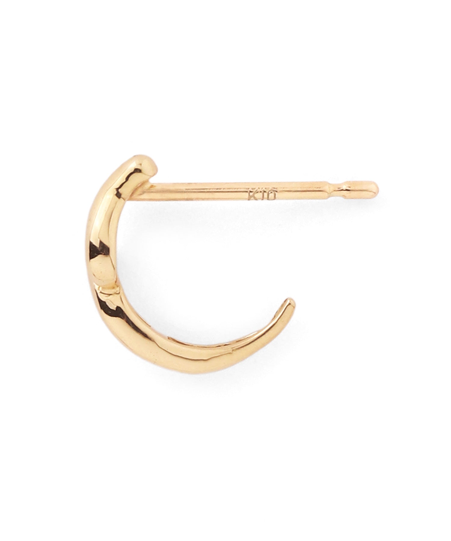 mimi33】ツイストフープピアス[K10][Basic]｜アネモネ・シエナロゼ