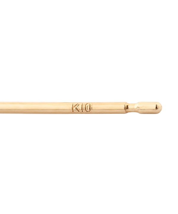 ビジュー×ホースシューピアス[K10][Basic]