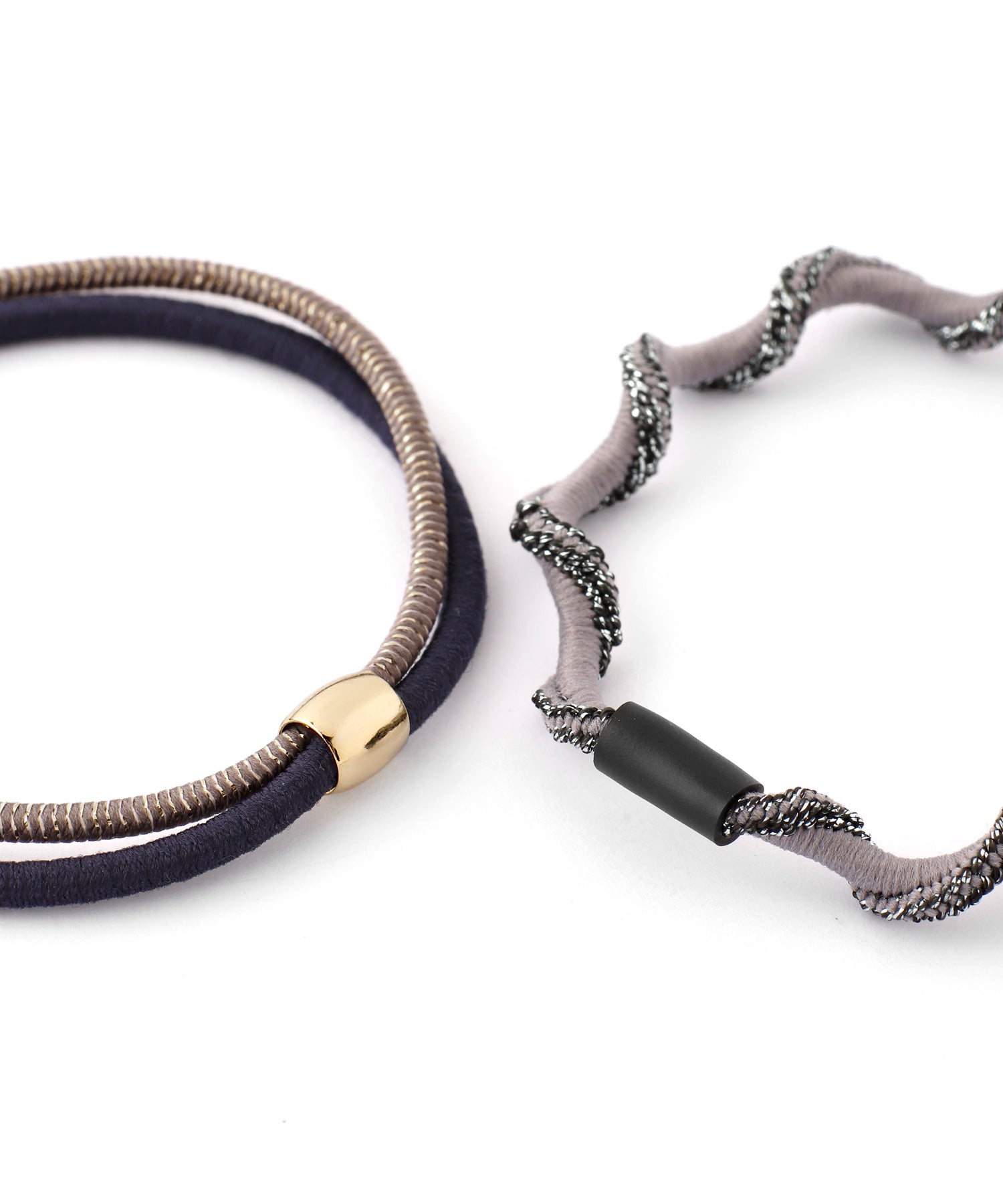 ANEMONE】ラメ×ツイストデザインヘアゴム[3本セット]｜SANPO ONLINE