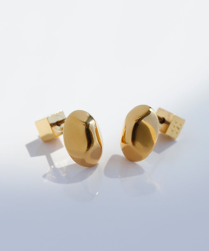 メタルデザインピアス[ステンレス][Ownideal]