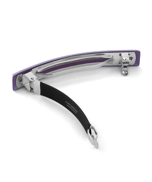 【SANPO ONLINE限定】フランス製シンプルスクエアバレッタ