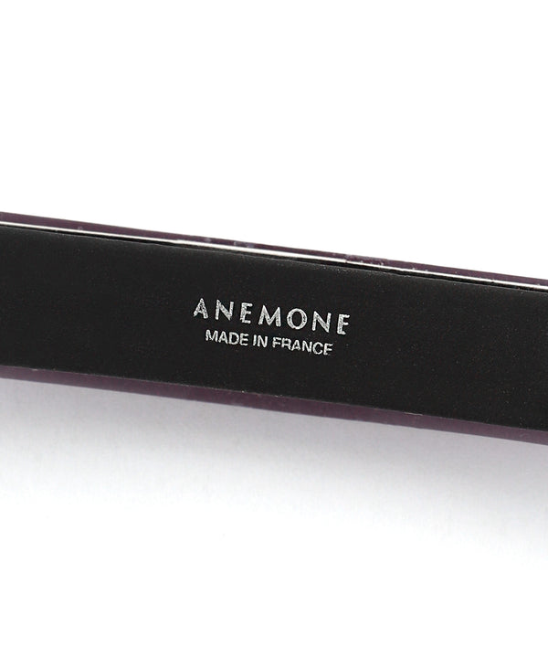 【SANPO ONLINE限定】フランス製シンプルスクエアバレッタ