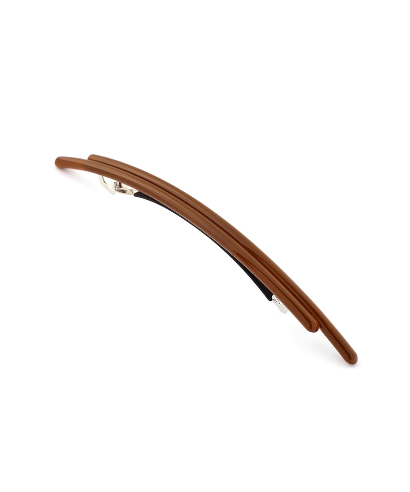 フランス製ダブルラインスリムバレッタ