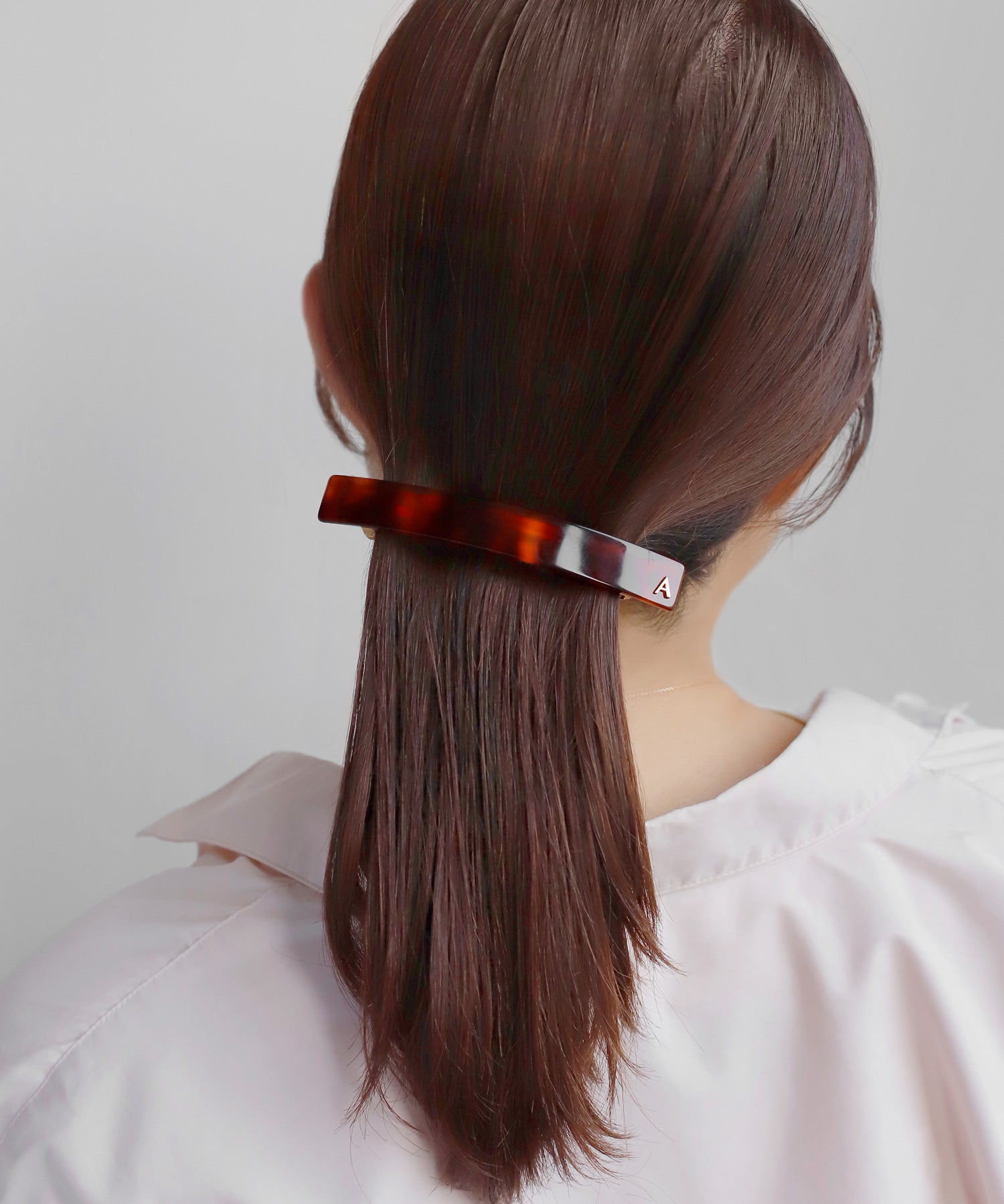 コレットマルーフ　バレッタ　ブルー　ヘアアクセサリー フランス製 コレットマルーフ/colette malouf】ミックスドパール 6cm