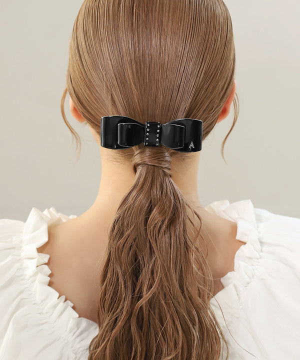 フランス製リボンバレッタ