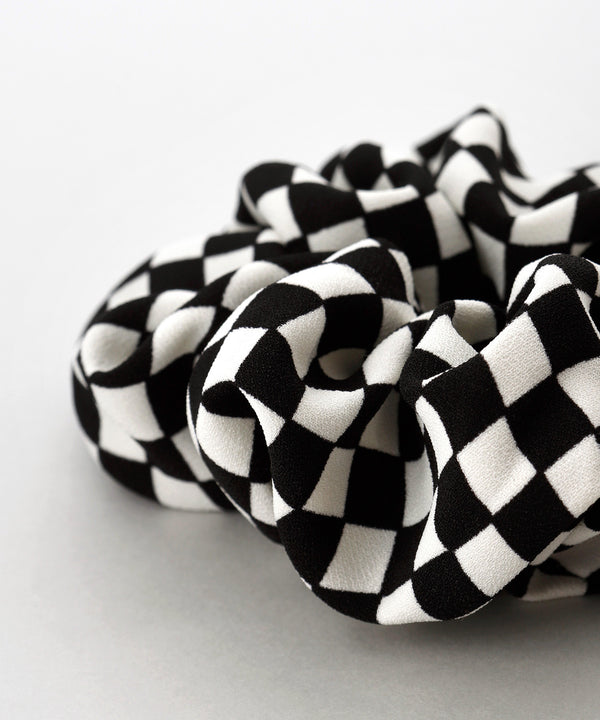 Checkered Flag Scrunchie