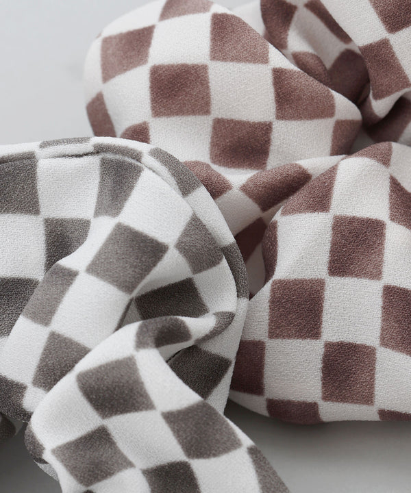 Checkered Flag Scrunchie