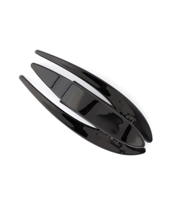 コーム風ボリュームカラークリップ