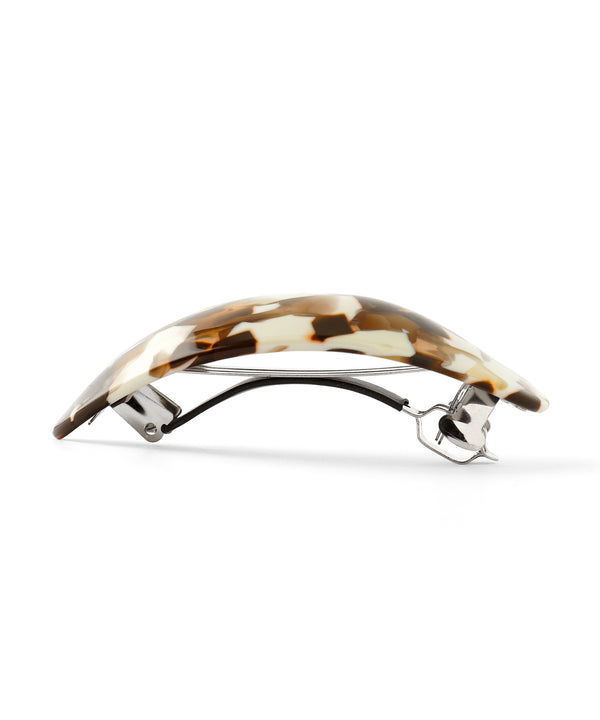 マーブルオーバルバレッタ