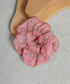 Stripe Shirring Scrunchie