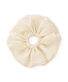 Natural Color Flare Scrunchie