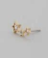 ビジュー×スターピアス［4ペアセット］
