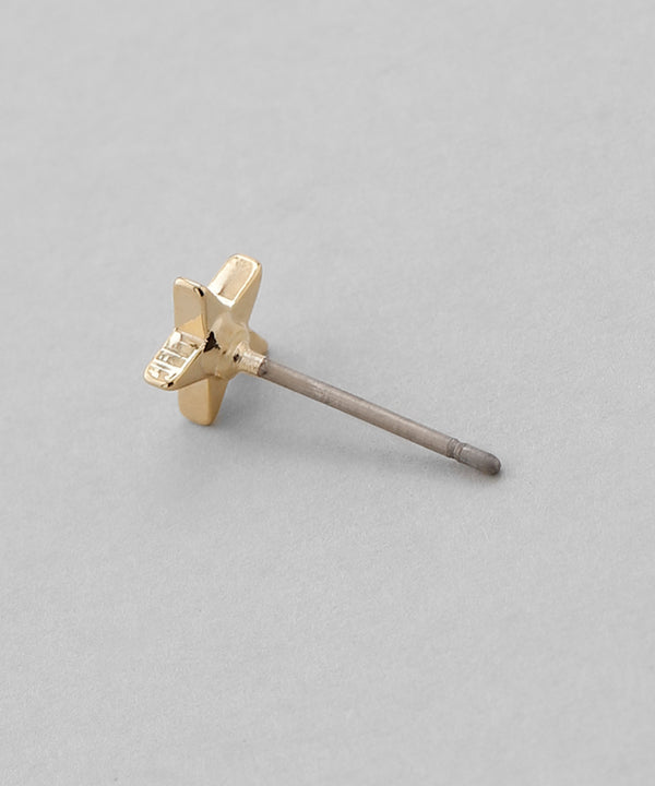 ビジュー×スターピアス［4ペアセット］