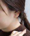 ビジュー×スターピアス［4ペアセット］