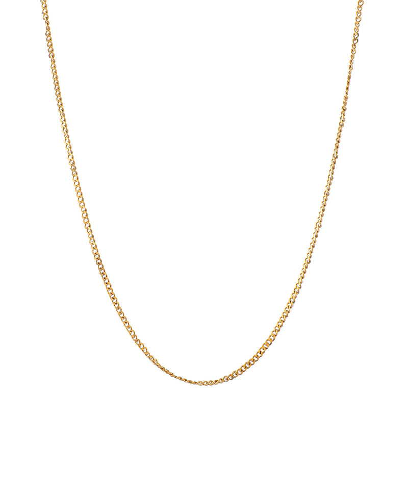 【ステンレス】スリムチェーンネックレス