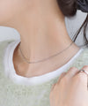 [Stainless Steel] Twisted Chain Necklace