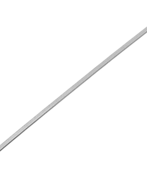 [Stainless Steel] Wide Snake Chain Necklace