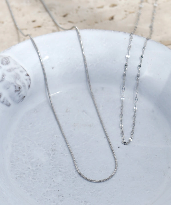 [Stainless Steel] Snake Chain Necklace
