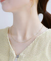 [Stainless Steel] Eclair Chain Necklace