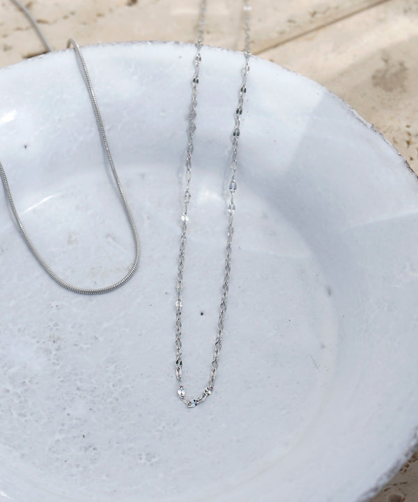 [Stainless Steel] Eclair Chain Necklace