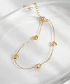 [Stainless Steel] Heart Station Bracelet