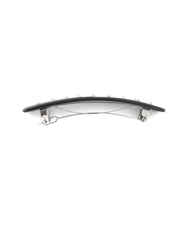 Dot Pearl Square Barrette