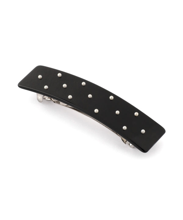 Dot Pearl Square Barrette