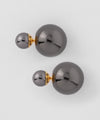 Sphere Back Catch Earrings [Ownideal]