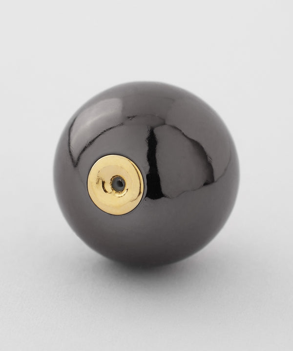 Sphere Back Catch Earrings [Ownideal]