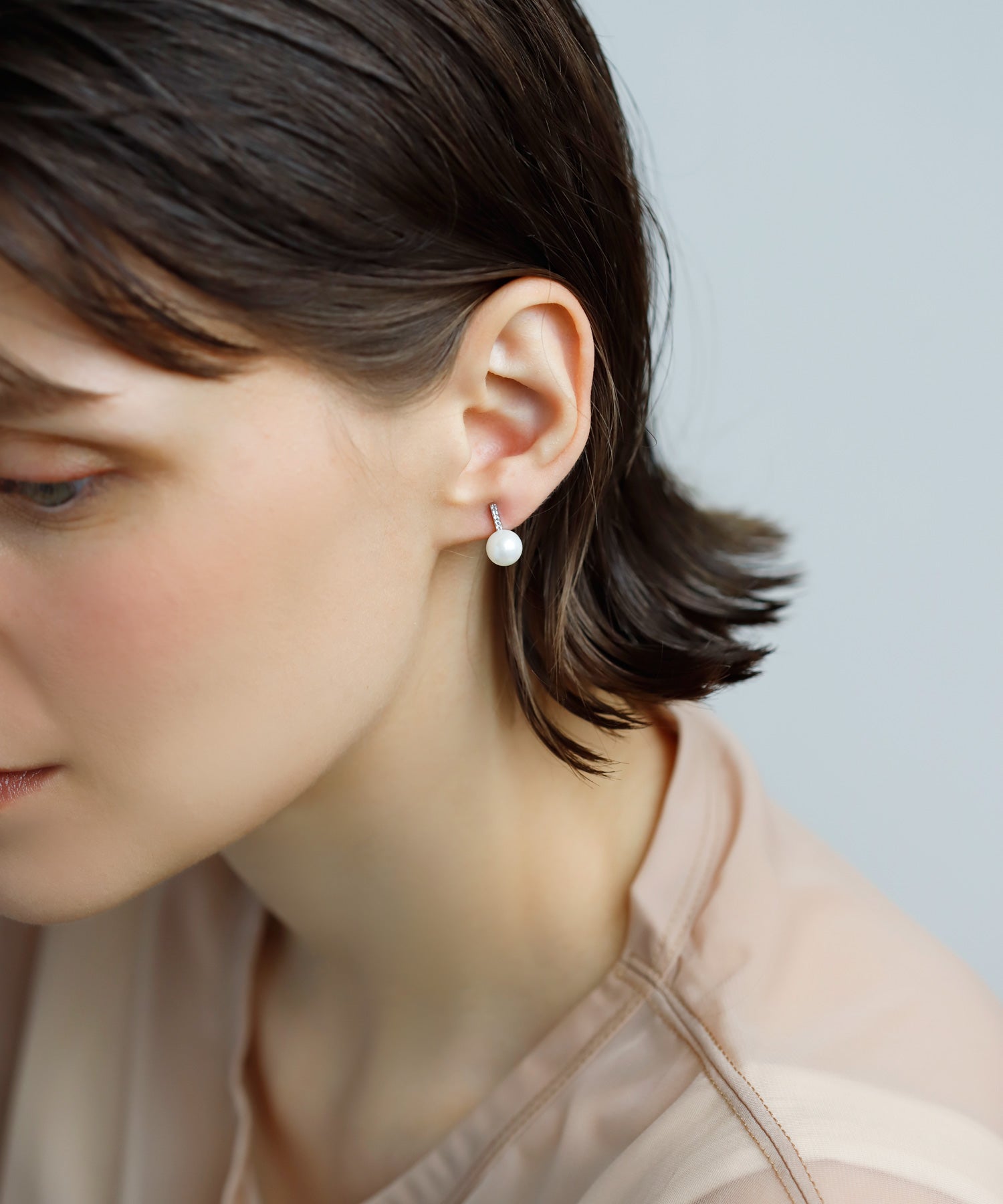 mimi33】パールピアス[Sheerchic]｜SANPO ONLINE(サンポーオンライン)