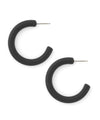 Matte Hoop Earrings [M] [Ownideal]